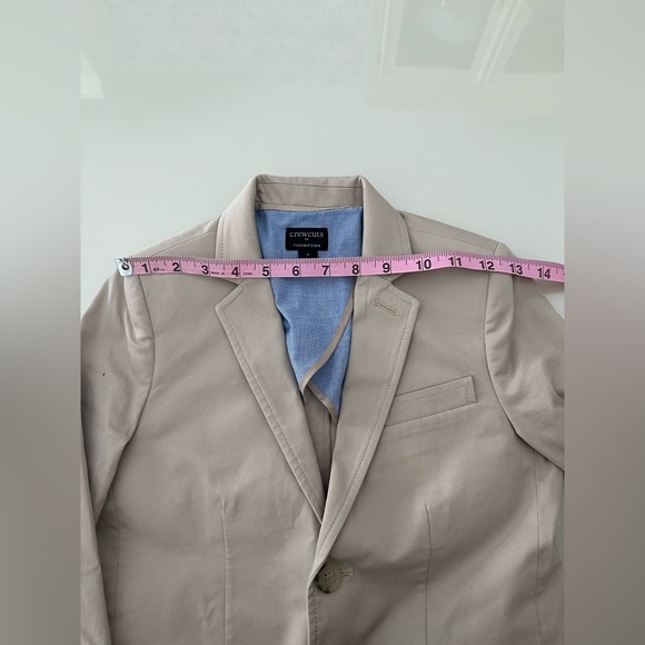 J. Crew Boys Thompson Khaki Suit 2 piece - Picture 16 of 16